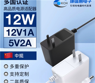 12W中规电源适配器